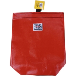 CLAM BAG VINYL RED