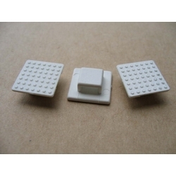 SMALL TIE MOUNT WHITE (100/PK)