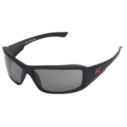 BRAZEAU SAFETY GLASSES BLK/SMOKE