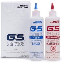 G/5 5MIN ADHESIVE 2-PART 32oz