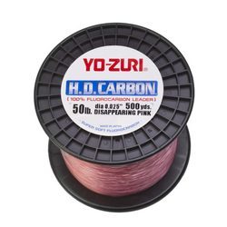 PINK FLUOROCARBON 50# 500YD BULK