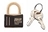 VINYL ENCASED BRASS PADLOCKS