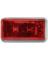 CLEARANCE LIGHT LED RED BLACK