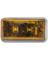 CLEARANCE LIGHT LED AMBER BLACK