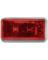CLEARANCE LIGHT LED RED BLACK