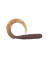 SWIRL TAIL WORM MTR OIL/RD GL 4"