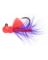 AEROJIG HACKLE RD/PRPL #10 1/4oz