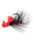 AEROJIG HACKLE RD/BK #47 1/8oz