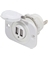 USB CHARGER SOCKET DUAL WHITE