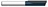 CRBD TIP SNGL FLT STR BIT 1/4"