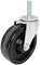 CASTER W/1-1/2"STUD & BRAKE 4"