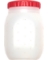 CRAB BAIT JARS WITH RED TOPS