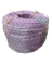 SILVER PAC FLOATING CRAB ROPE - CALIFORNIA PURPLE/BLACK 1/2"