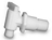 DRAIN VALVE 3/8 1/2 MPT W/O FLNG