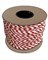 BOAT BRAID ROPE RD/WH 27/64"x300