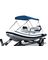 COLLAPSIBLE 2-BOW BIMINI TOPS