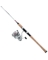CROSSFIRE LIGHT TOUGH SPINNING COMBO GRAPHITE ROD 6'6" MEDIUM LIGHT 2-PC