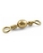 BARREL SWIVELS BRASS 1/0 (3/PK)