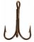 BRONZE TREBLE HOOKS