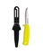 NET KNIFE W/SHEATH YELLOW 4"