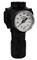 REGULATOR W/GAUGE 220CFM 1/2"