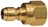 BRASS STRAIGHT Q-C FEMALE PLUGS