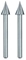 HIGH SPEED CUTTER 1/4" (2/PK)