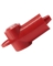 STUD CABLE-CAP RED 3/0-4/0 1/PC