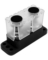POWERBAR DUAL 200A M10STUD W/CVR
