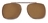 14SQCO SQUARE CLIP-ON SUNGLASS