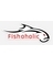FISHOHOLIC STICKER BLACK/RED 11"