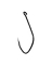 BIG RIVER OPEN EYE HOOKS