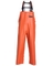 MEN'S HERKULES 16 PVC RAIN BIBS - ORANGE