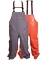 MEN'S HAULER 504 PVC BIBS - ORANGE AND GREY