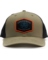 TRUCKER 312 HAT WITH GRUNDENS KRACKEN PATCH - LODEN/BLACK