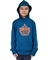 KID'S DISPLACEMENT HOODIES - ANCHOR WE ARE FISHING LOGO NAVY