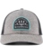 TRUCKER HAT WITH GRUNDENS POSEIDON LOW PRO PATCH - HEATHER/CHARCOAL
