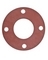 RED RUBBER FLANGE GASKETS
