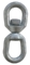 GALVANIZED EYE AND EYE SWIVELS