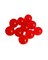 SOFT BEADS RED 10MM (10/PK) (D)