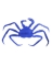 KING CRAB BLUE 18"