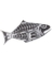 LAYERED TRIBAL HALIBUT BK 20"