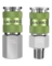 HIGH FLOW COUPLERS 1/4"