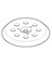 PSA BACKING PAD 5"