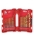 SHOCKWAVE HEX Ti DRILL BIT SET