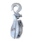 SNATCH BLOCK GALV W/HOOK 8"