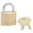 BRASS PADLOCKS KEYED-ALIKE