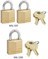 SOLID BRASS PADLOCKS