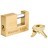 COUPLER LATCH LOCK, SOLID BRASS