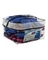 LIFE JACKET A/P RD/BL ADULT 4/PK